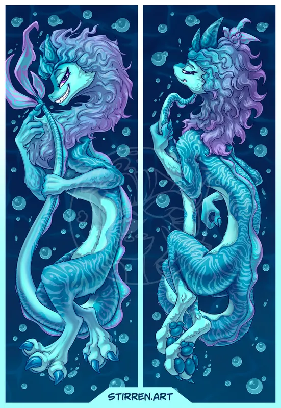 Обе стороны Сису даки вместе 🌊 🐉 💙